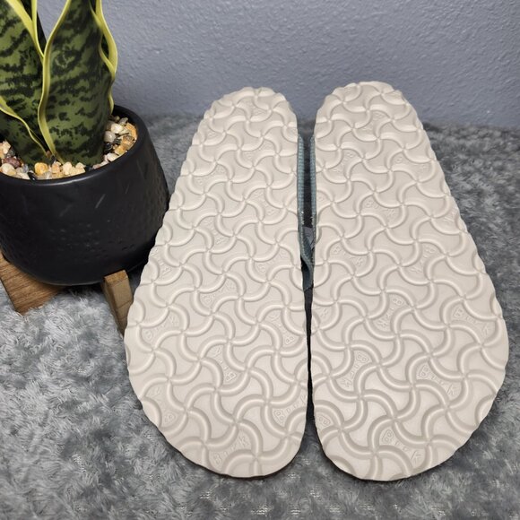 NWT Birkenstock - Gizeh Vegan Canvas Surf Green - Size 37 (EU) **Price is Firm** - Picture 8 of 8